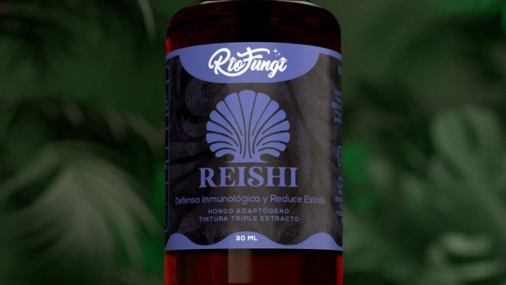 REISHI GOTERO etiqueta frente