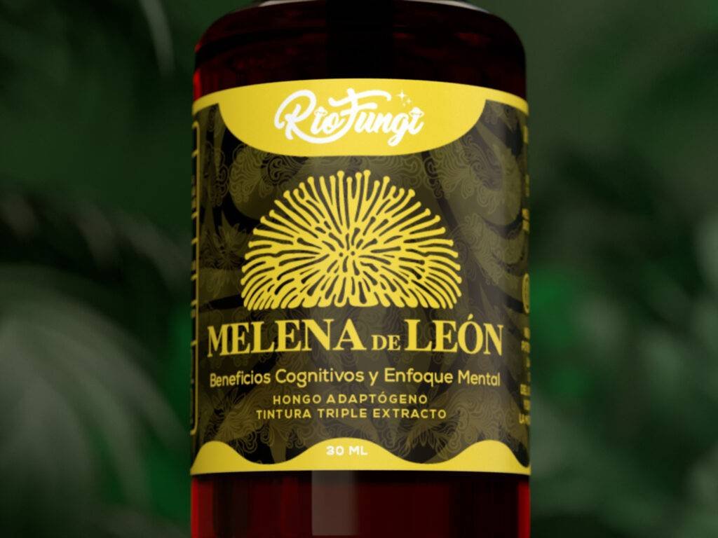 Adaptógenos para el foco y la concentración 2 Melena de León Extracto Líquido