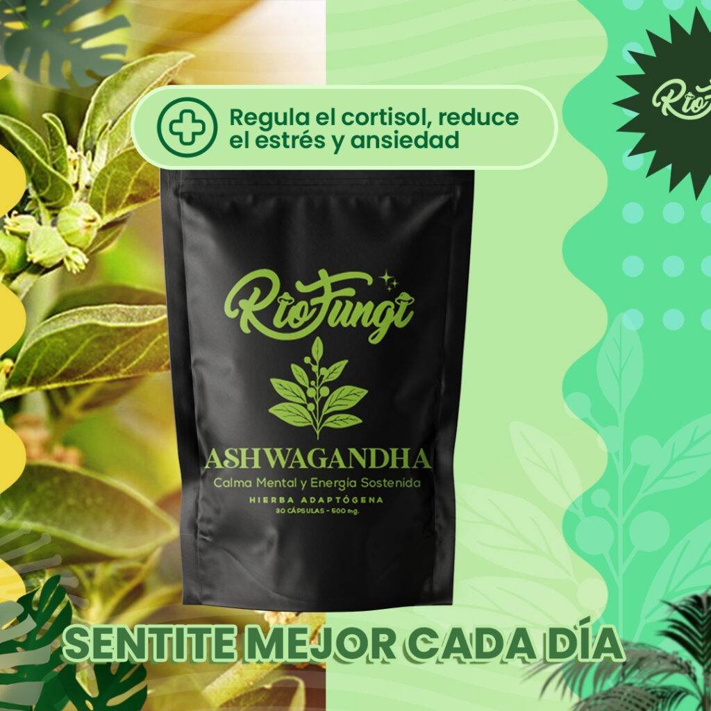 Ashwagandha en capsulas de 500mg