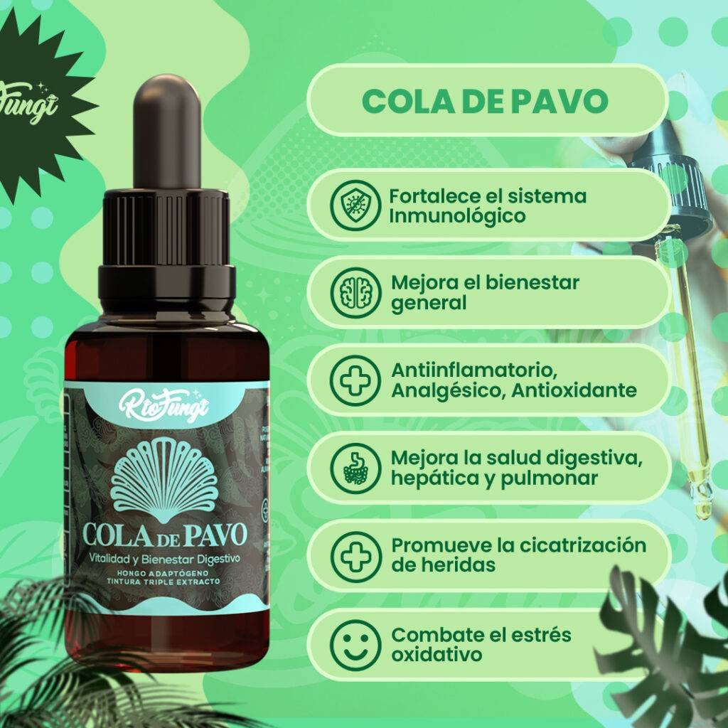 cola de pavo beneficios