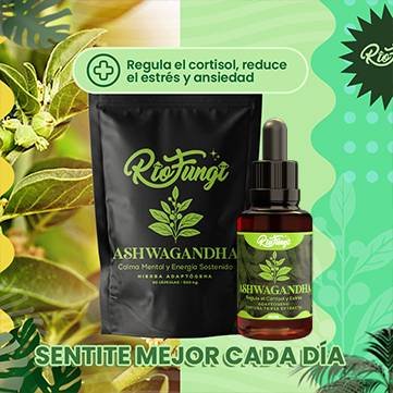 Ashwagandha en capsulas de 500mg